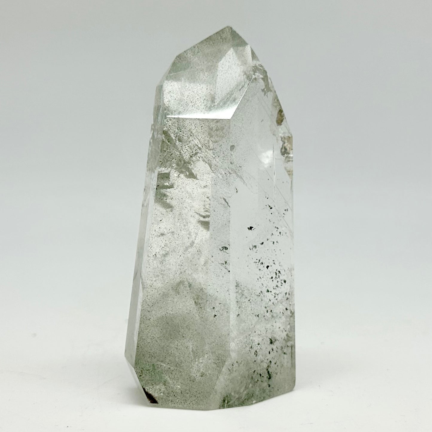 Green Chlorite Phantom Quartz Tower