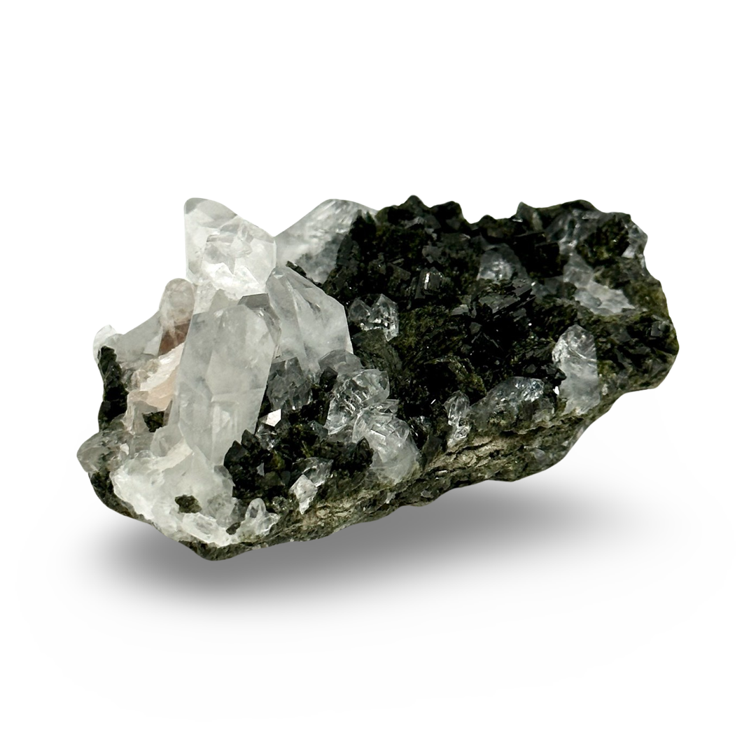 Epidote & Quartz Cluster