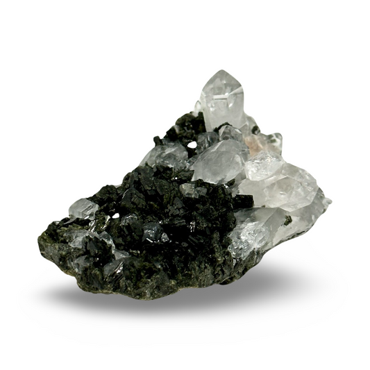 Epidote & Quartz Cluster