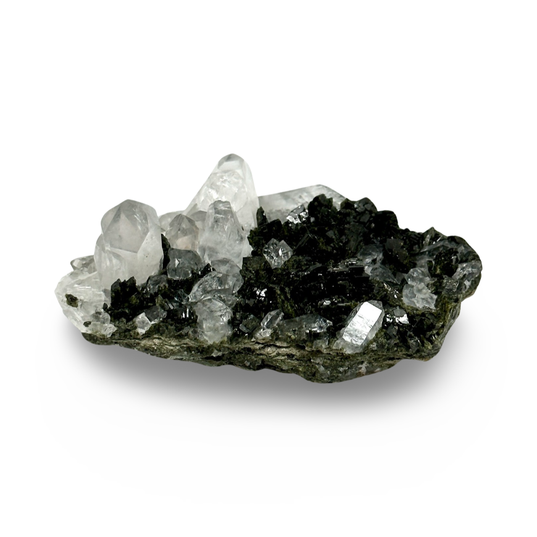 Epidote & Quartz Cluster