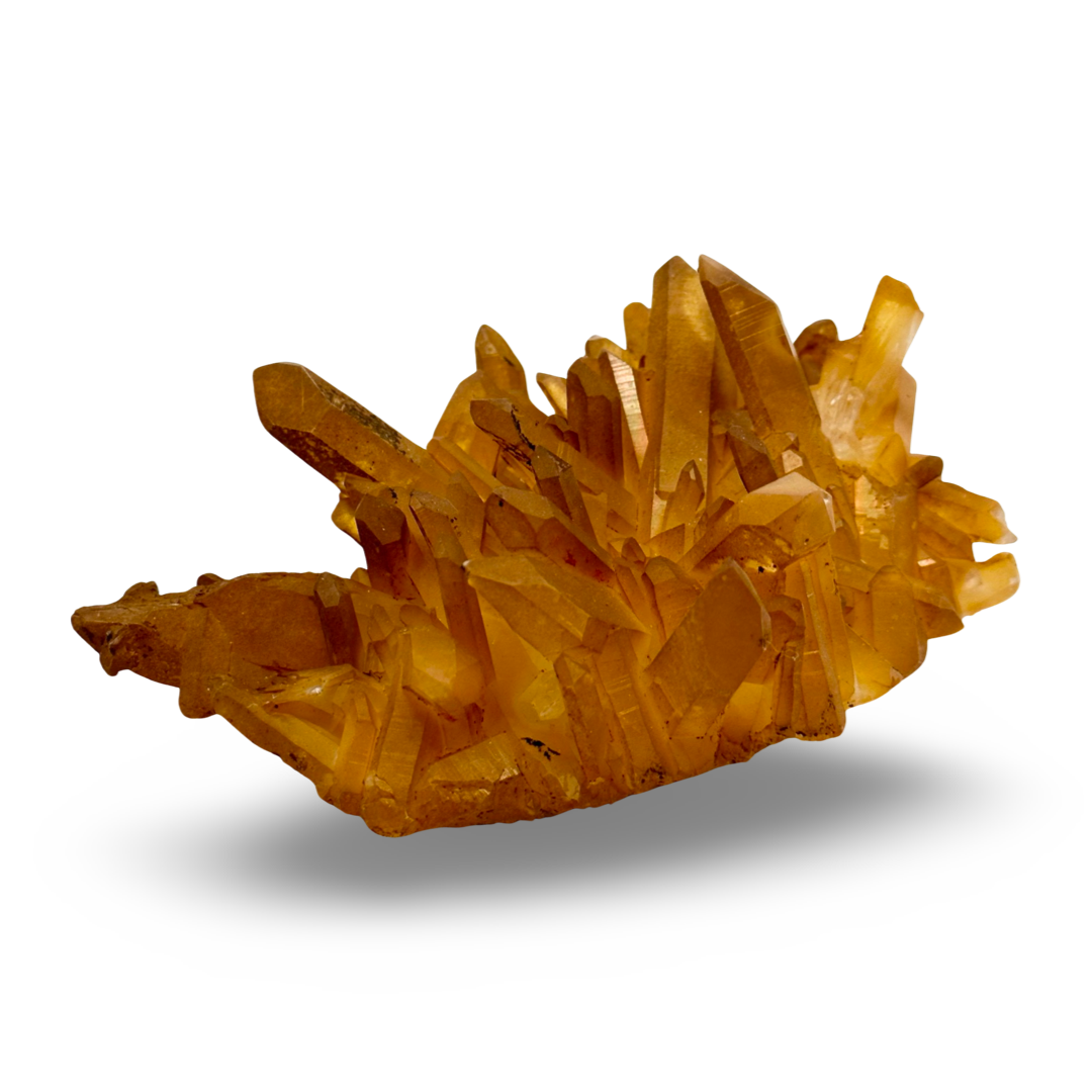 Golden Healer Quartz Cluster