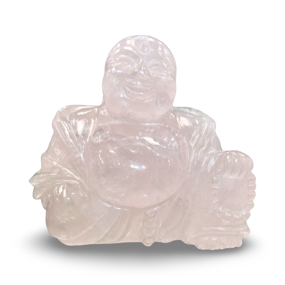 Rose Quartz Buddha